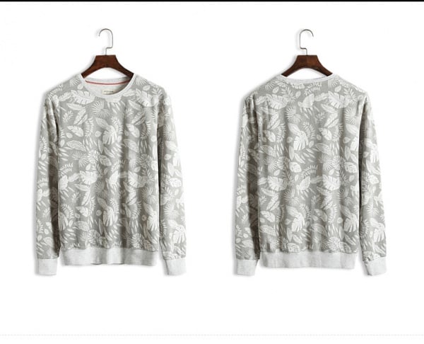 Mens full printed sweatshirt