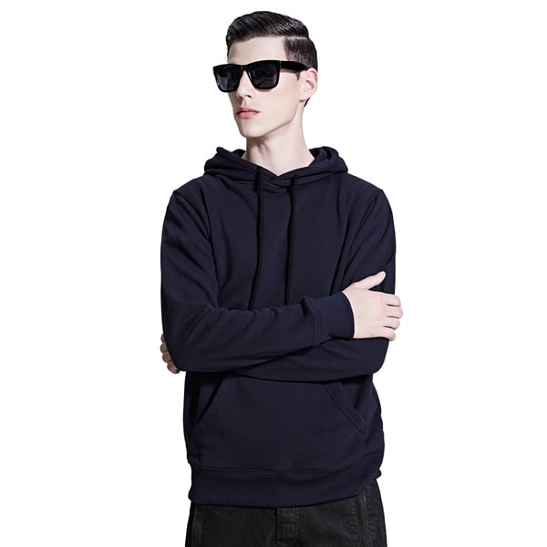Custom Design Printed Hooded Blank Black Men Team Sweatshirts